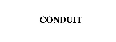 CONDUIT