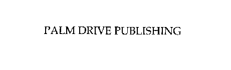 PALM DRIVE PUBLISHING