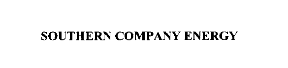 SOUTHERN COMPANY ENERGY