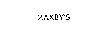 ZAXBY'S