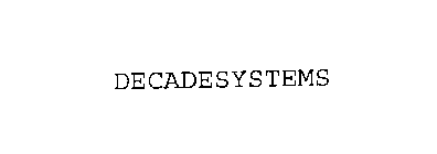 DECADESYSTEMS