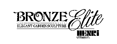 BRONZE ELITE ELEGANT GARDEN SCULPTURE HENRI STUDIO