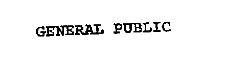 GENERAL PUBLIC