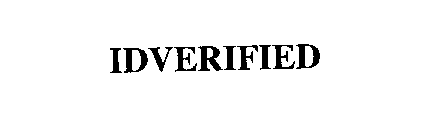 IDVERIFIED