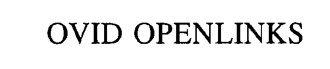 OVID OPENLINKS