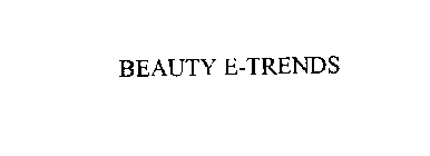 BEAUTY E-TRENDS