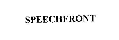 SPEECHFRONT