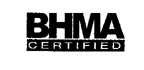 BHMA CERTIFIED