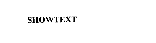 SHOWTEXT