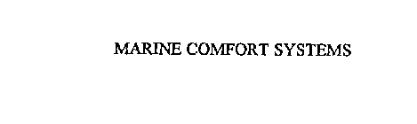 MARINE COMFORT SYSTEMS