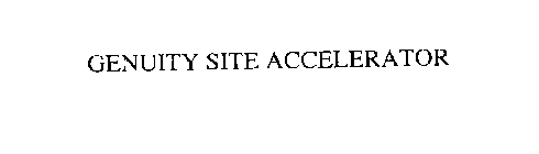 GENUITY SITE ACCELERATOR