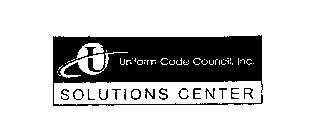 U UNIFORM CODE COUNCIL, INC. SOLUTIONS CENTER