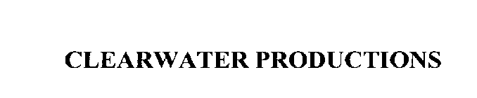 CLEARWATER PRODUCTIONS