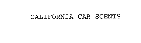 CALIFORNIA CAR SCENTS