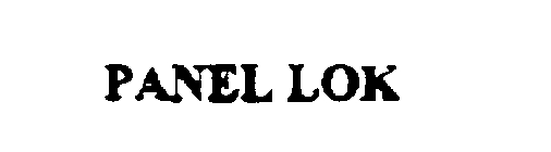 PANEL LOK