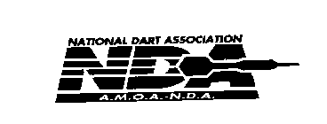 NATIONAL DART ASSOCIATION NDA A.M.O.A. N.D.A.