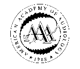 AAA AMERICAN ACADEMY OF AUDIOLOGY 1988