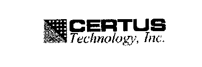 CERTUS TECHNOLOGY, INC.