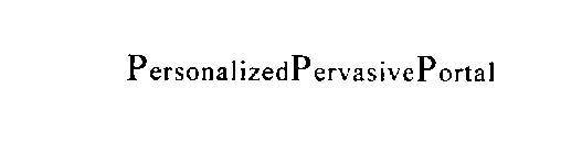 PERSONALIZEDPERVASIVEPORTAL