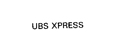 UBS XPRESS