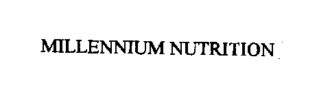 MILLENNIUM NUTRITION