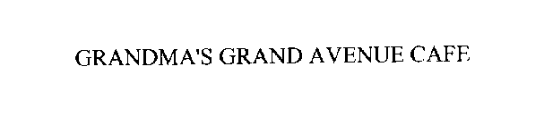 GRANDMA'S GRAND AVENUE CAFE