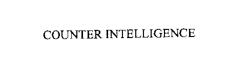 COUNTER INTELLIGENCE