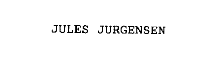 JULES JURGENSEN