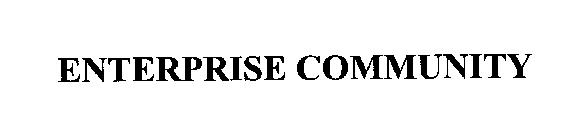 ENTERPRISE COMMUNITY