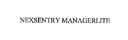 NEXSENTRY MANAGERLITE