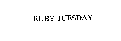 RUBY TUESDAY