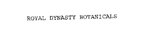 ROYAL DYNASTY BOTANICALS