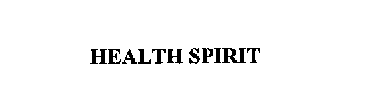 HEALTH SPIRIT