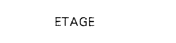 ETAGE