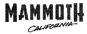 MAMMOTH CALIFORNIA