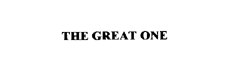 THE GREAT ONE