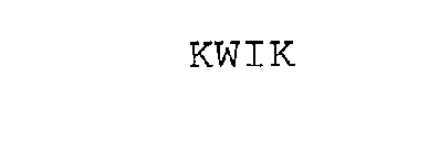 KWIK