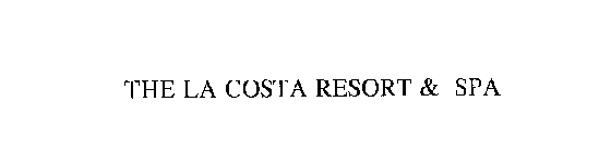 THE LA COSTA RESORT & SPA