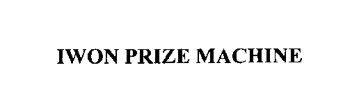 IWON PRIZE MACHINE