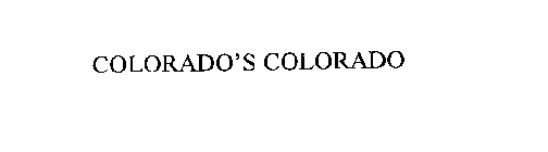 COLORADO'S COLORADO