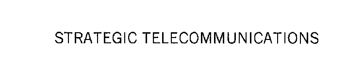 STRATEGIC TELECOMMUNICATIONS