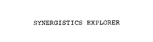 SYNERGISTICS EXPLORER