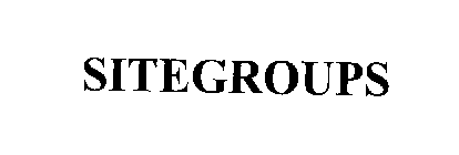 SITEGROUPS