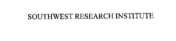 SOUTHWEST RESEARCH INSTITUTE