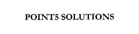 POINT5 SOLUTIONS