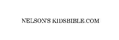 NELSON'S KIDSBIBLE.COM