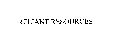 RELIANT RESOURCES