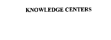 KNOWLEDGE CENTERS