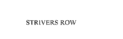 STRIVERS ROW