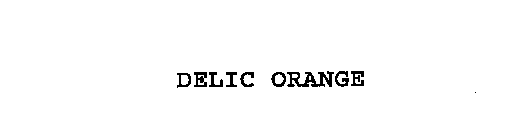 DELIC ORANGE